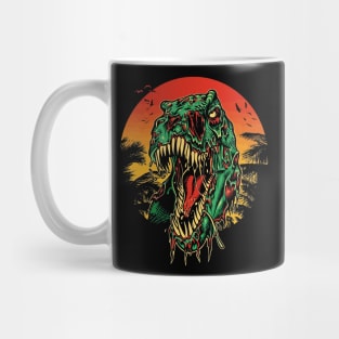 T-Rex Zombie Mug